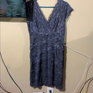 Grey and sequin dress